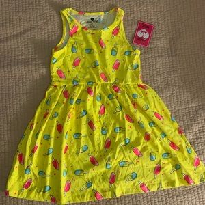 Kids Yellow Summer Dress